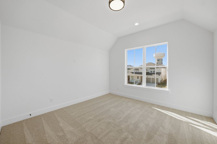 Spacious, unfurnished interior of a new home in Fields - 40' Lots, Frisco (Image 26). Spacious, unfurnished interior of a new home in Fields - 40' Lots, Frisco (Image 26).