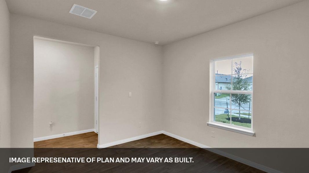 Spacious, unfurnished interior of a new home in Monarch Ranch, Manor (Image 7). Spacious, unfurnished interior of a new home in Monarch Ranch, Manor (Image 7).