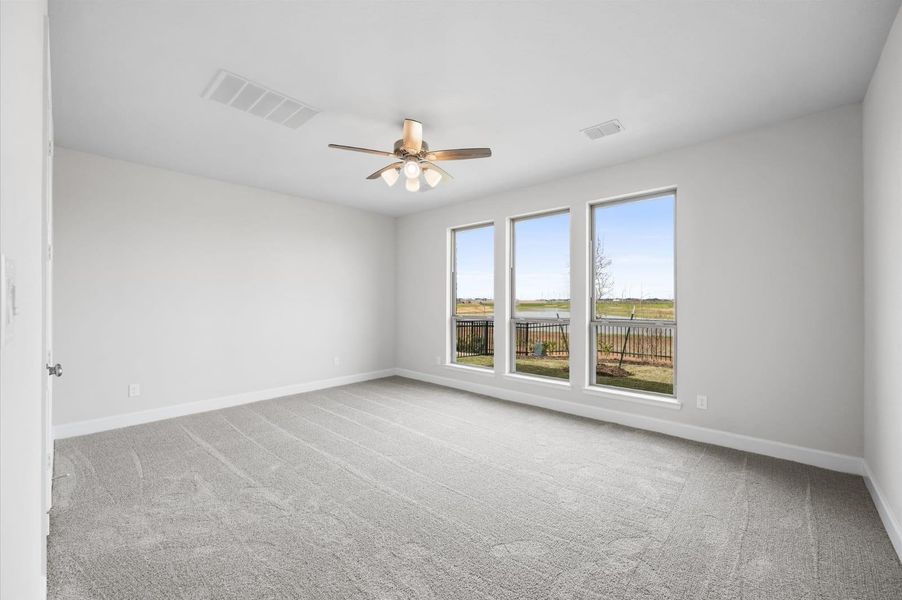 Spacious, unfurnished interior of a new home in Marvida, Cypress (Image 10). Spacious, unfurnished interior of a new home in Marvida, Cypress (Image 10).