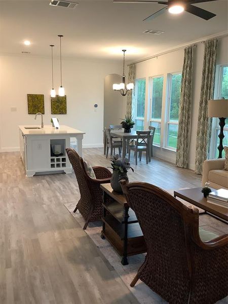 Model home. Model home.