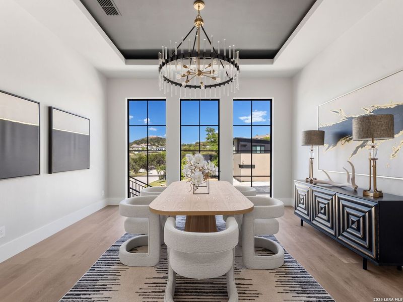 Furnished interior view inside a new home in , San Antonio (Image 40).