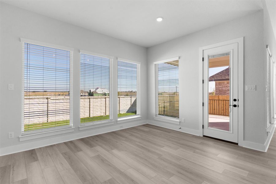 Spacious, unfurnished interior of a new home in The Grove at Blackhawk, Pflugerville (Image 13).