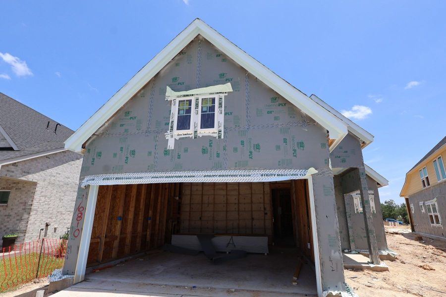 In-progress construction of a new home in The Grand Prairie - Meadow Collection, Hockley, TX (Image 4).