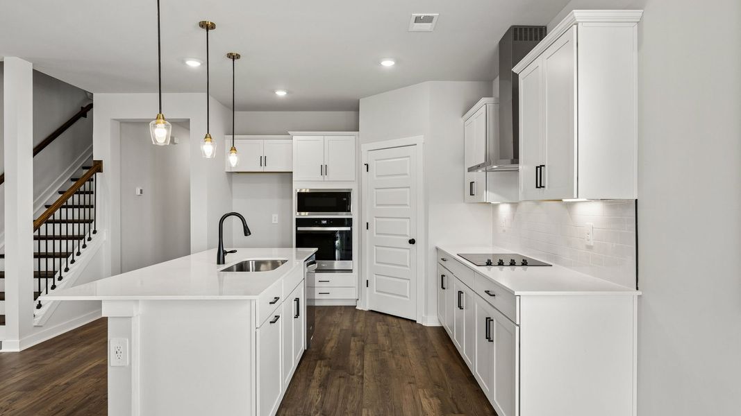 Furnished interior view inside a new home in Reserve at Hickory Ridge, Columbia (Image 6).