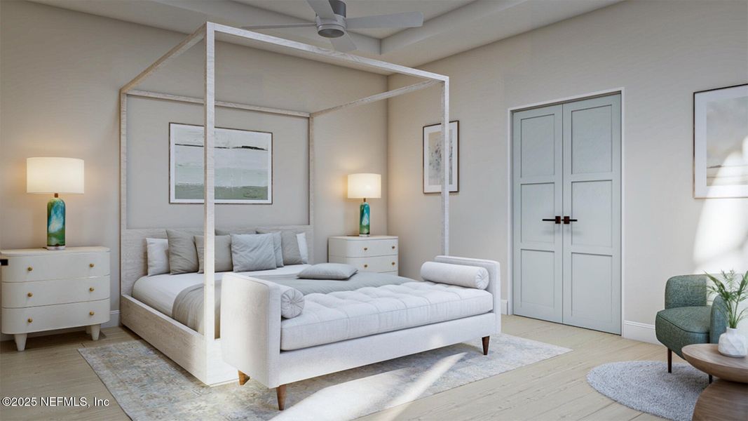 Furnished interior view inside a new home in , Fernandina Beach (Image 6). Furnished interior view inside a new home in , Fernandina Beach (Image 6).