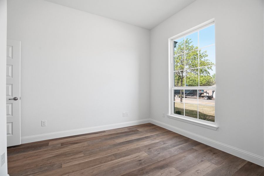 Representative unfurnished interior of a home built from the Hudson III by Cheldan Homes in Terra Vista Estates, Springtown (Image 71).