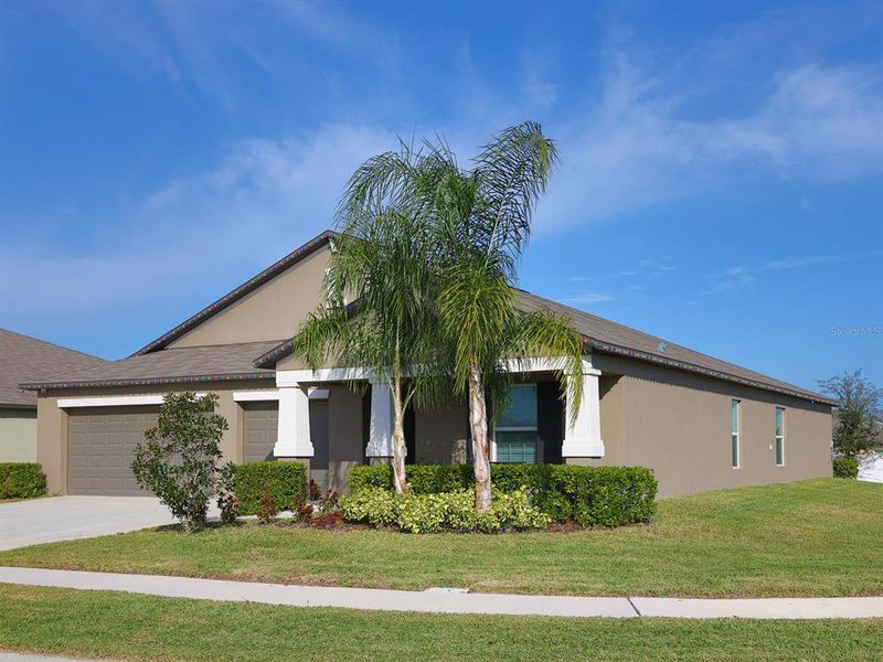 Front exterior of a new home in , Bartow, FL, highlighting curb appeal (Image 2). Front exterior of a new home in , Bartow, FL, highlighting curb appeal (Image 2).