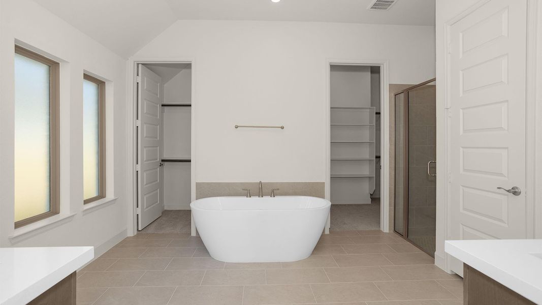 Furnished interior view inside a new home in Serenity 55+ Active Adult, Manvel (Image 7). Furnished interior view inside a new home in Serenity 55+ Active Adult, Manvel (Image 7).