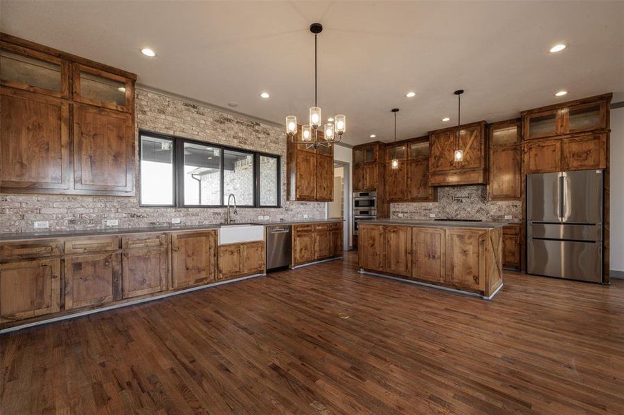 Furnished interior view inside a new home in , Celeste (Image 6). Furnished interior view inside a new home in , Celeste (Image 6).