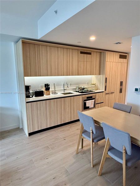 Furnished interior view inside a new home in , Miami (Image 4). Furnished interior view inside a new home in , Miami (Image 4).