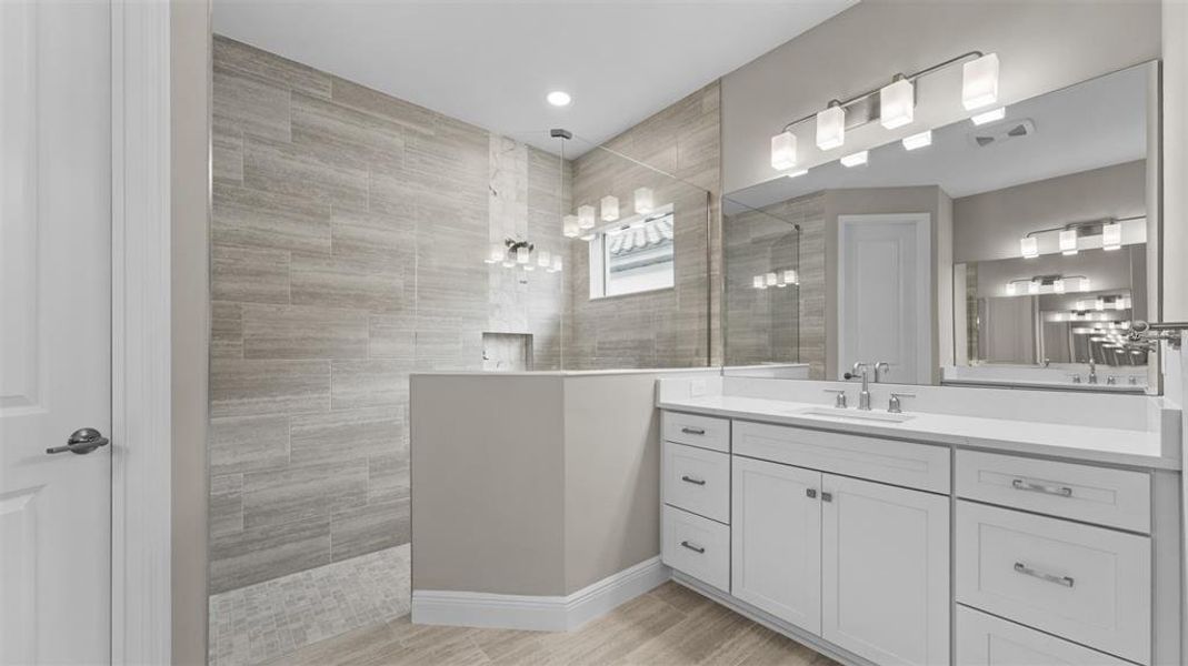 Furnished interior view inside a new home in , Fort Myers (Image 12).