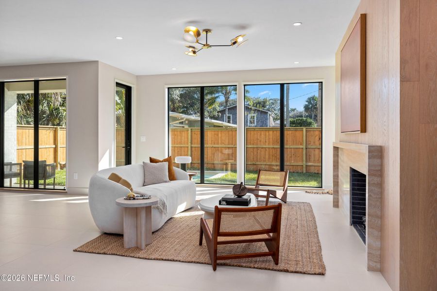 Furnished interior view inside a new home in , Atlantic Beach (Image 56).