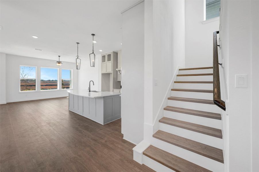 Spacious, unfurnished interior of a new home in Indigo 35’ Homesites, Richmond (Image 17).