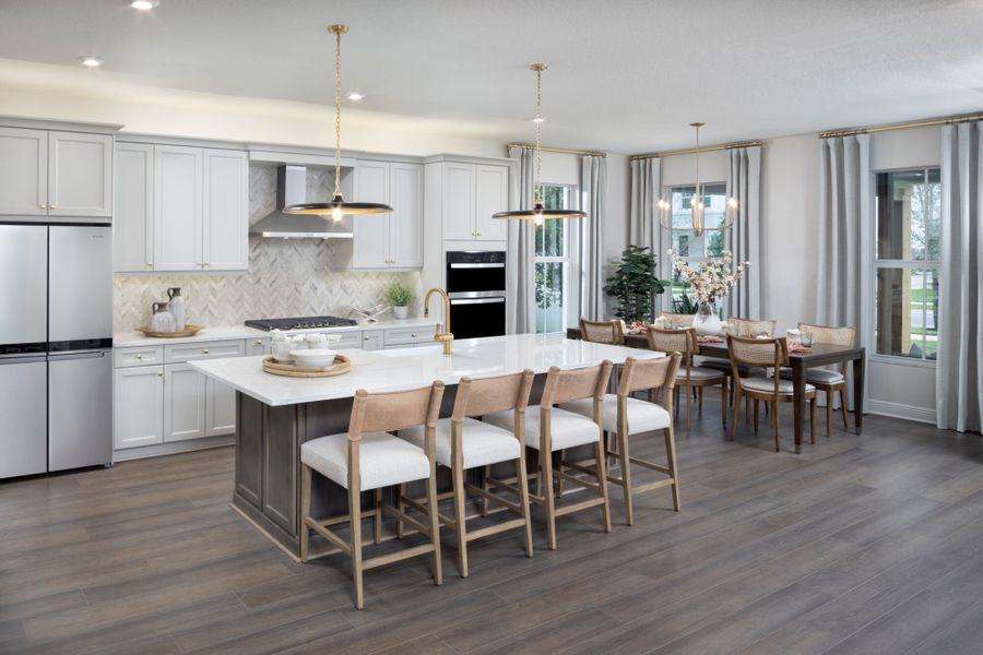Representative furnished interior of a home built from the Shasta by Mattamy Homes in Newfield, Palm City (Image 4).