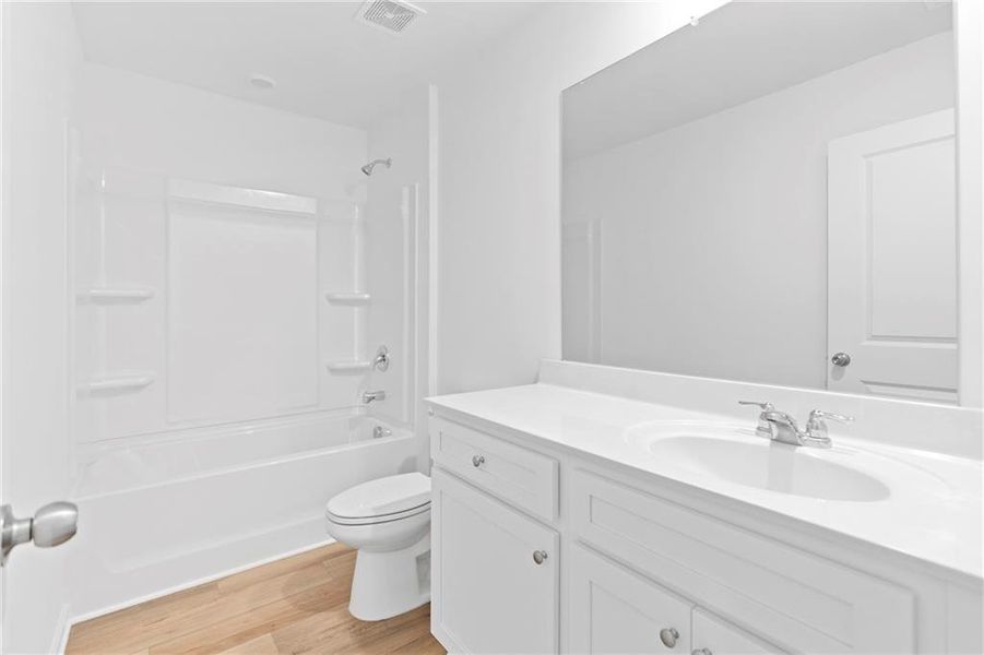 Furnished interior view inside a new home in , Winder (Image 9).