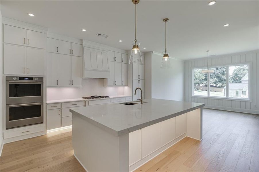 Furnished interior view inside a new home in , Buford (Image 13).