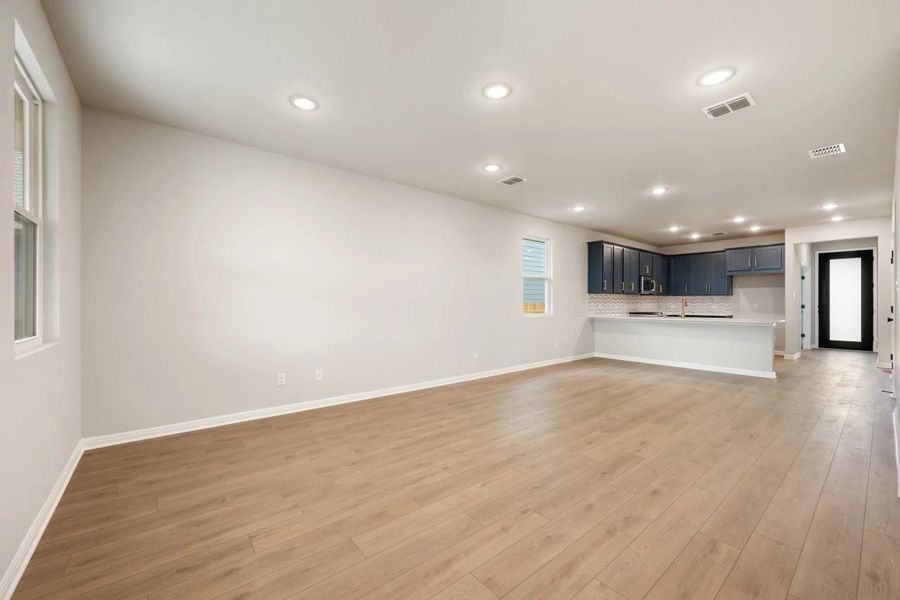 Dining Area and Family Room