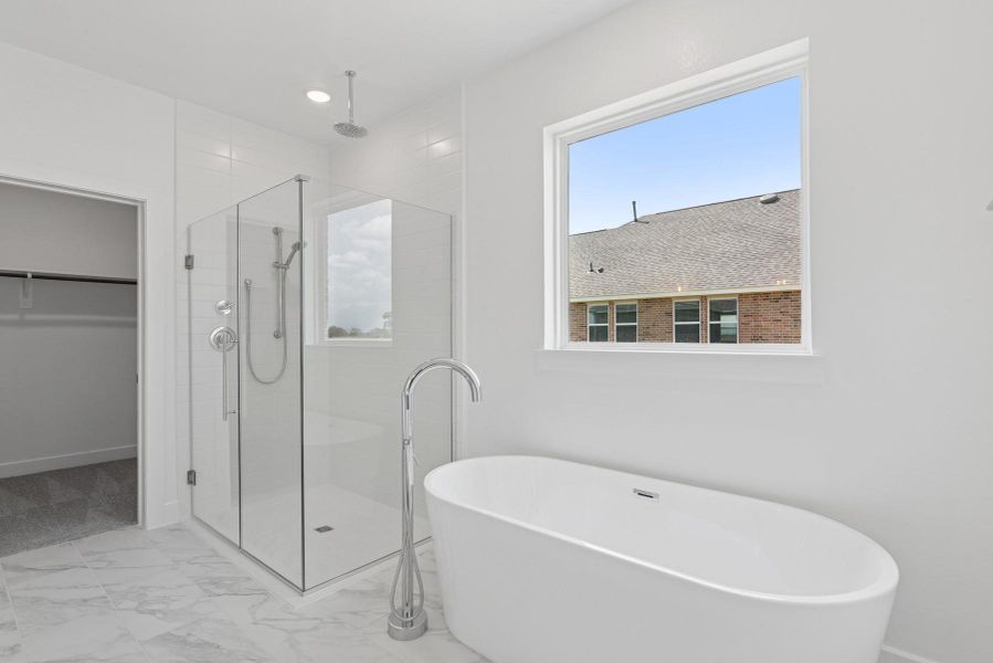 Serene primary bath Serene primary bath