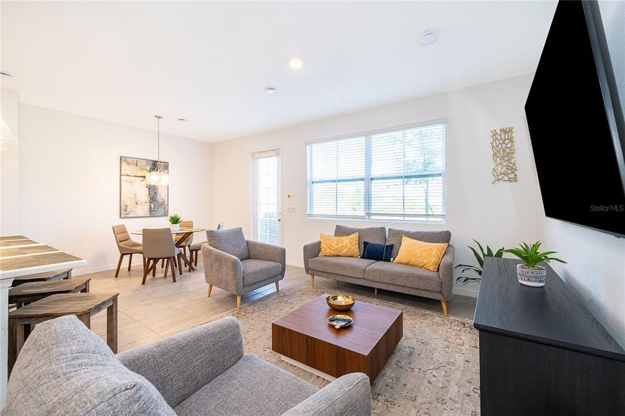 Furnished interior view inside a new home in , Davenport (Image 13).