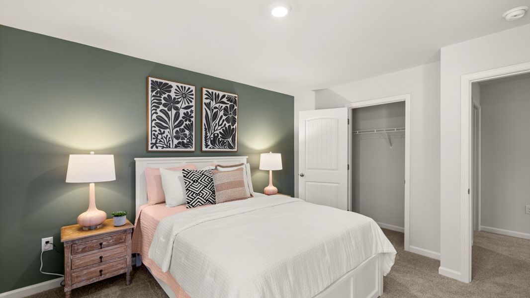 Furnished interior view inside a new home in Oconee Overlook, Gainesville (Image 23).