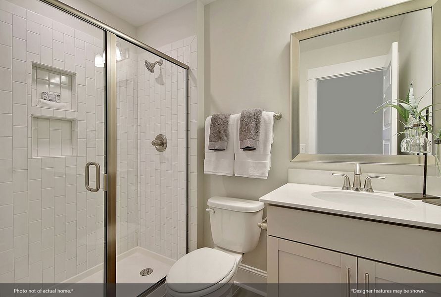 Furnished interior view inside a new home in Fieldstone, Lexington (Image 16).