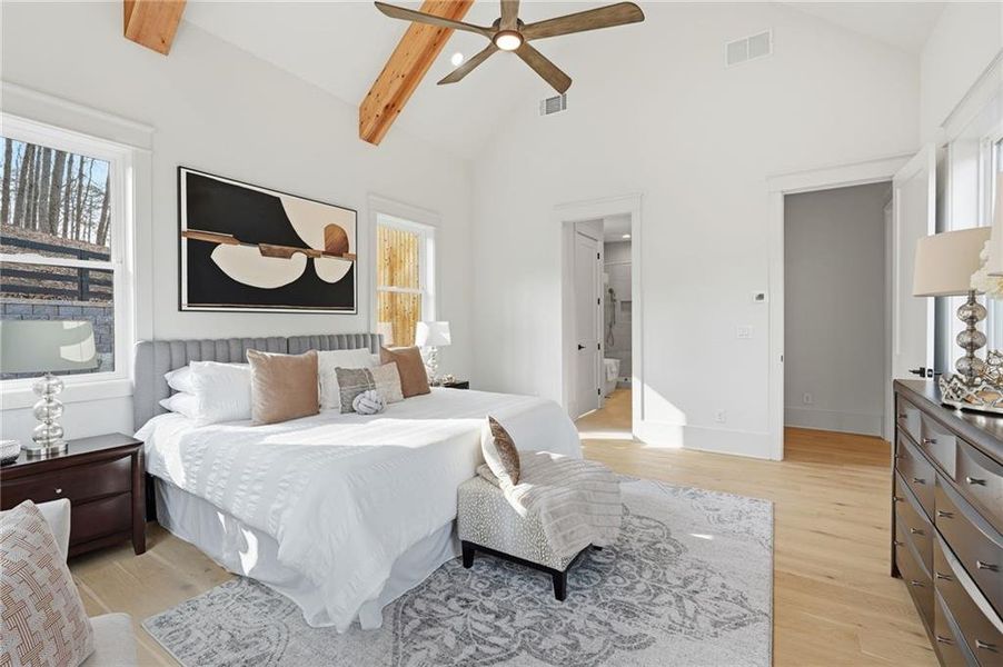 Furnished interior view inside a new home in , Cumming (Image 30).