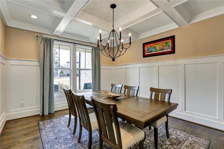 Furnished interior view inside a new home in , Buford (Image 40). Furnished interior view inside a new home in , Buford (Image 40).