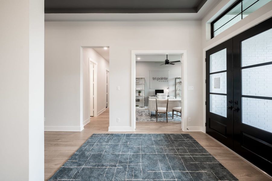 Representative furnished interior of a home built from the Meritage by Tri Pointe Homes in Legacy Grove, Montgomery (Image 11).