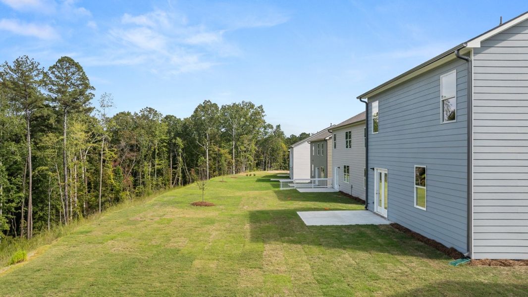 Representative exterior details of a home built from the Robie by D.R. Horton in Lost Creek, Dallas (Image 3).
