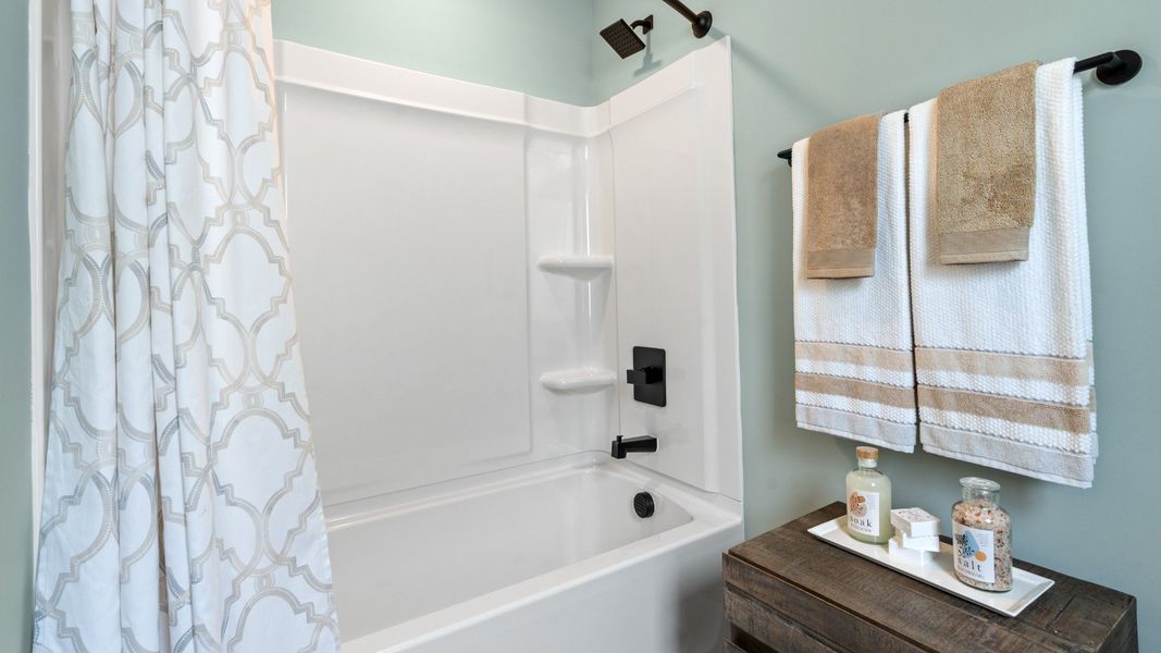 Representative furnished interior of a home built from the Finley by DRB Homes in Iris Meadows, Moore (Image 15).