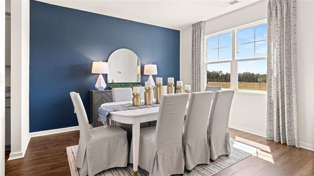 Furnished interior view inside a new home in Bridle Creek, Locust Grove (Image 46).