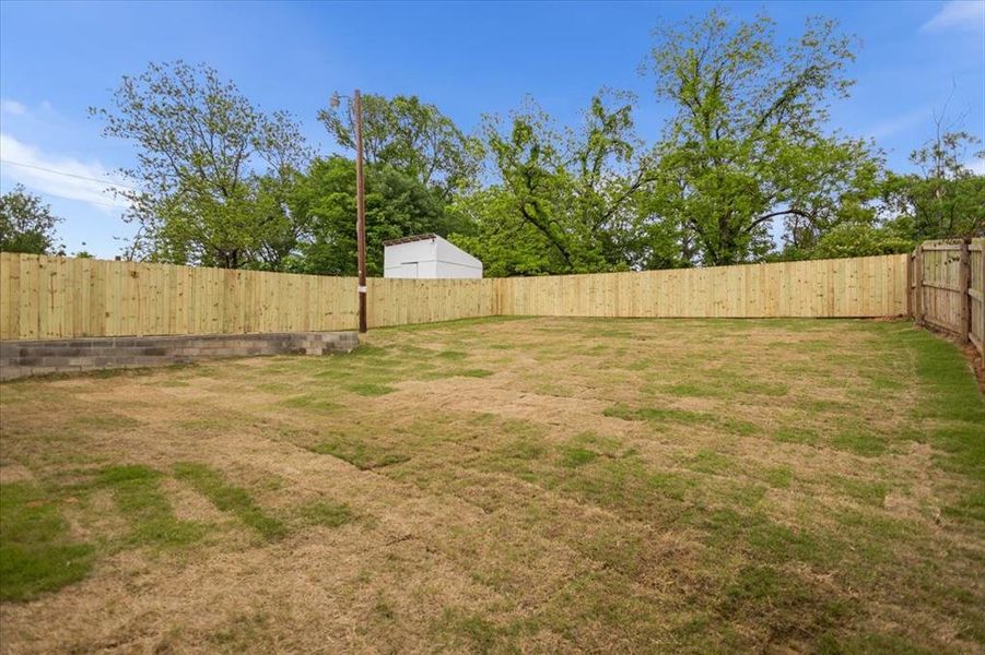 Exterior details and patio area of a home in , Tyler (Image 18).