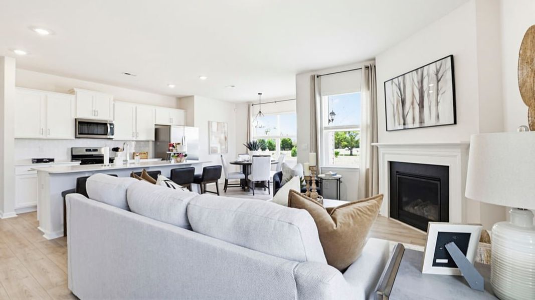 Furnished interior view inside a new home in Sage Grove, Lyman (Image 11).