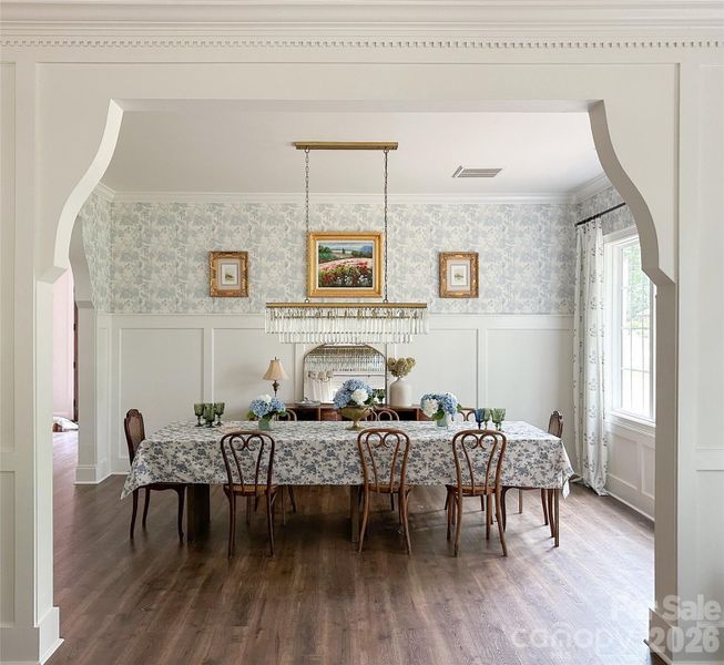 Furnished interior view inside a new home in , Matthews (Image 13).