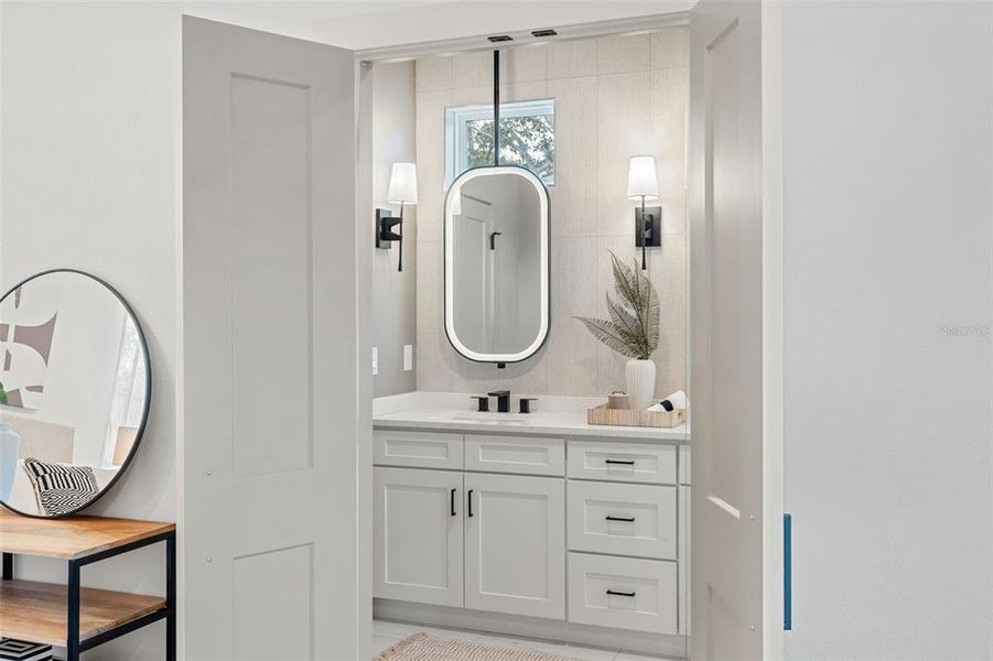 Furnished interior view inside a new home in , Orlando (Image 30). Furnished interior view inside a new home in , Orlando (Image 30).