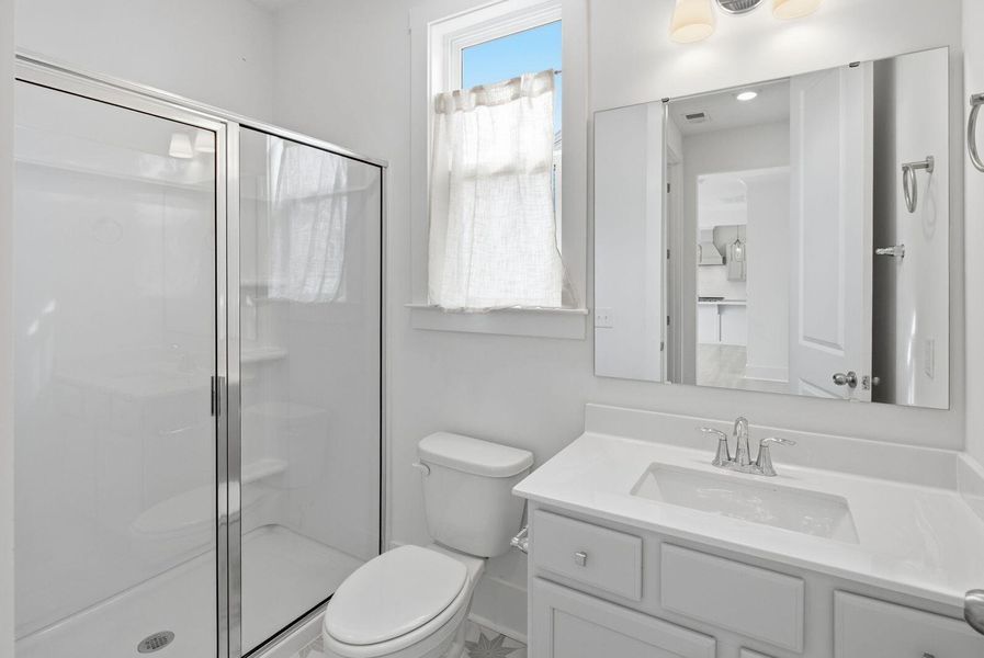 Furnished interior view inside a new home in , Ravenel (Image 10).