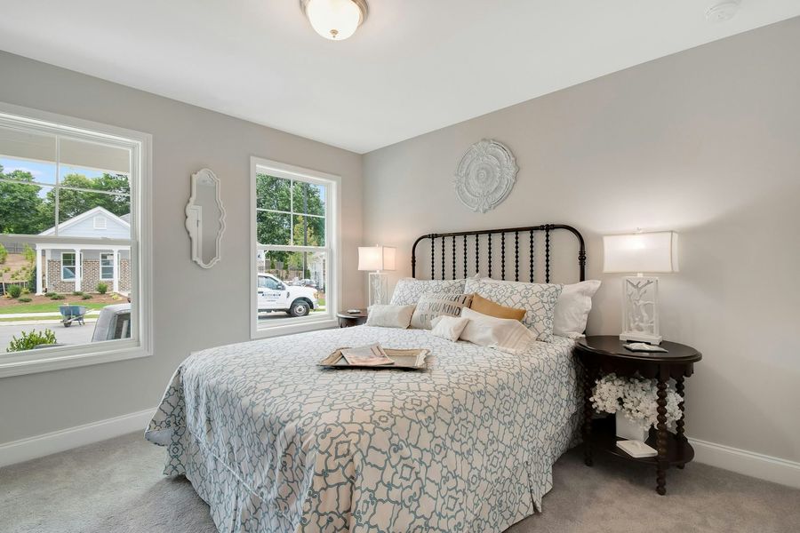 Representative furnished interior of a home built from the The Everleigh by Windsong Properties in Madeira, Acworth (Image 12).