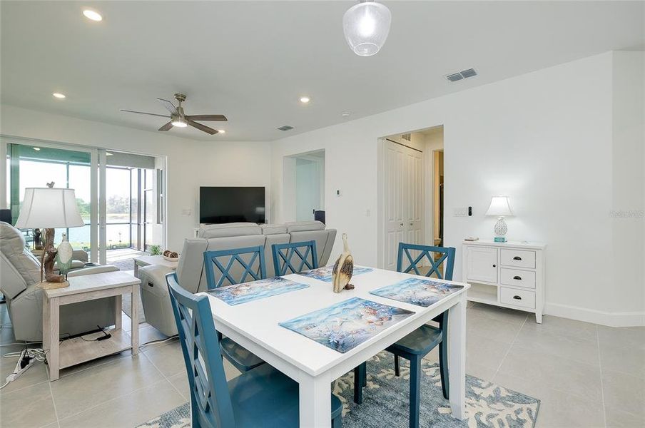 Furnished interior view inside a new home in BeachWalk by Manasota Key, Englewood (Image 28).