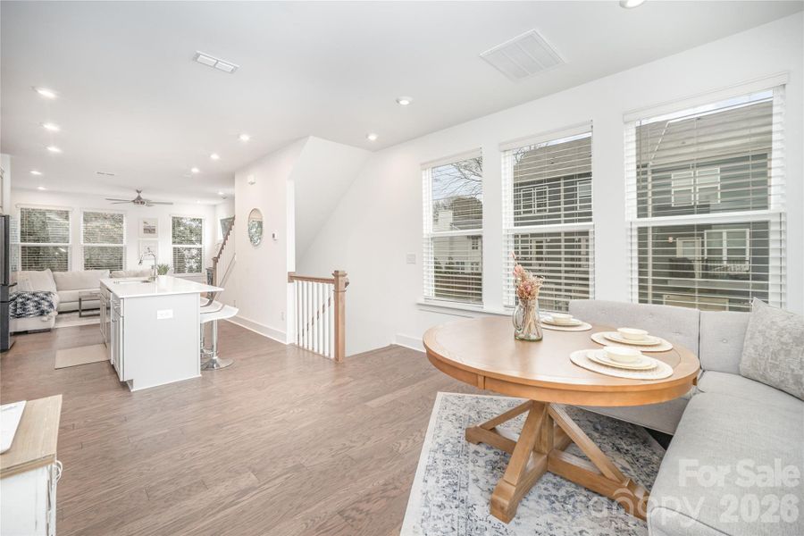 Furnished interior view inside a new home in , Charlotte (Image 5).