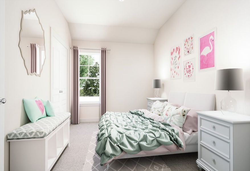 Representative furnished interior of a home built from the Ivy by Tri Pointe Homes in View at the Reserve, Mansfield (Image 13).