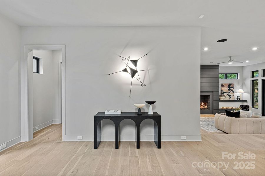 Furnished interior view inside a new home in , Charlotte (Image 8).