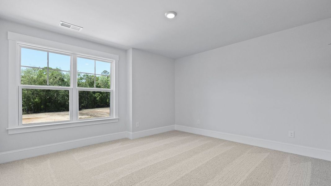 Representative unfurnished interior of a home built from the HARBOR OAK by D.R. Horton in Berkeley Bay, Ridgeville (Image 37). Representative unfurnished interior of a home built from the HARBOR OAK by D.R. Horton in Berkeley Bay, Ridgeville (Image 37).