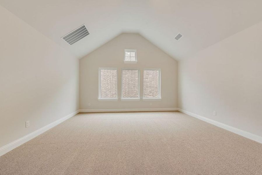 Spacious, unfurnished interior of a new home in Monterra, Fate (Image 34). Spacious, unfurnished interior of a new home in Monterra, Fate (Image 34).