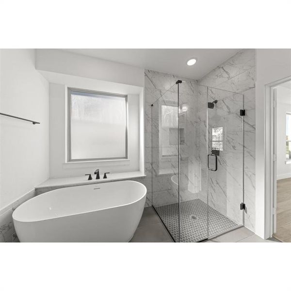 Furnished interior view inside a new home in Trails at Cottonwood Creek, Rowlett (Image 9).