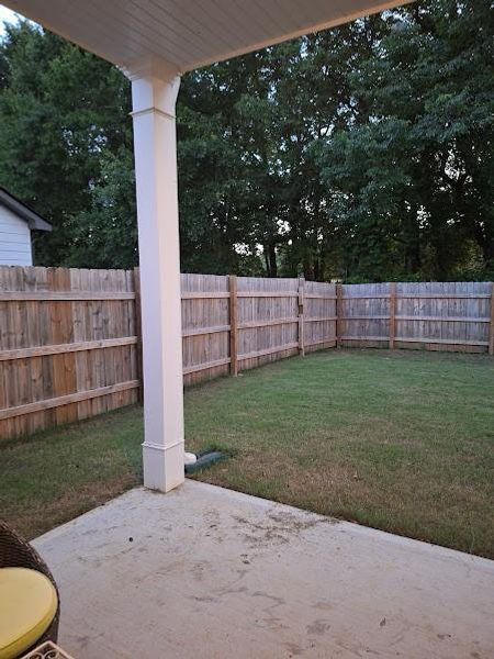 Exterior details and patio area of a home in , Cartersville (Image 27).