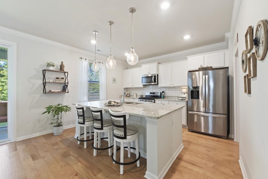 Furnished interior view inside a new home in The Ponds, Summerville (Image 16).