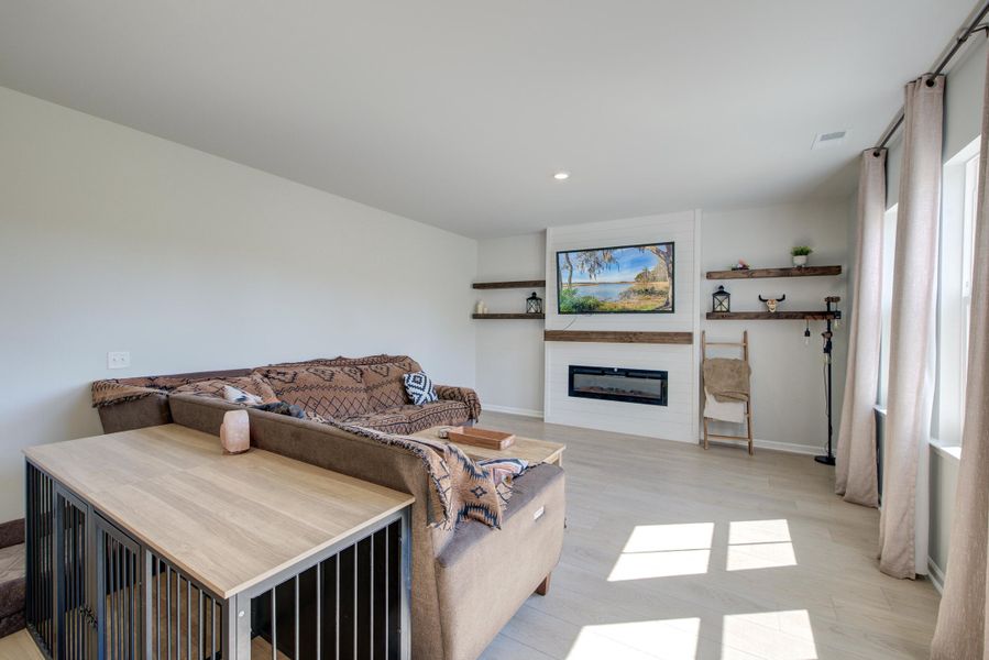 Furnished interior view inside a new home in Heron's Walk at Summers Corner, Summerville (Image 39).