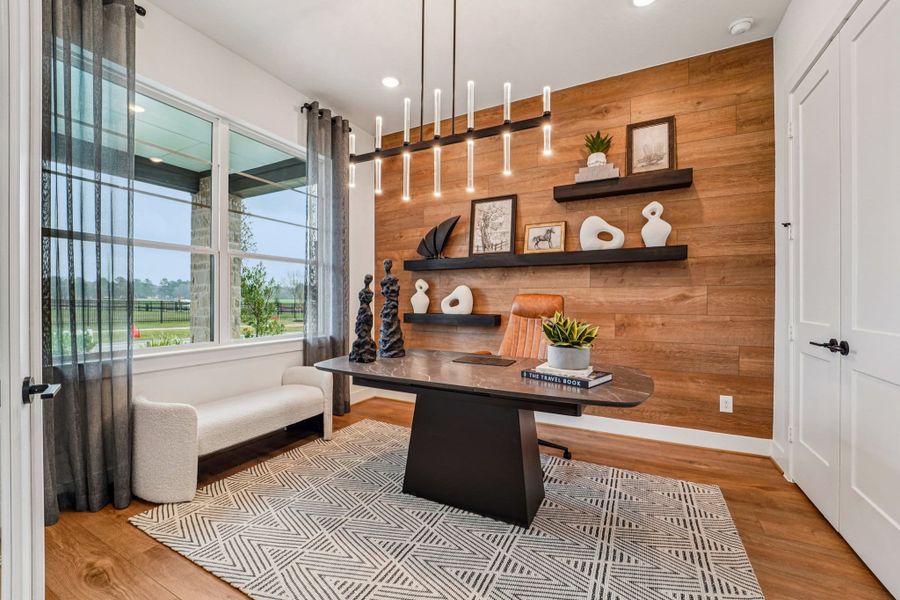 Furnished interior view inside a new home in Briarley, Montgomery (Image 65).
