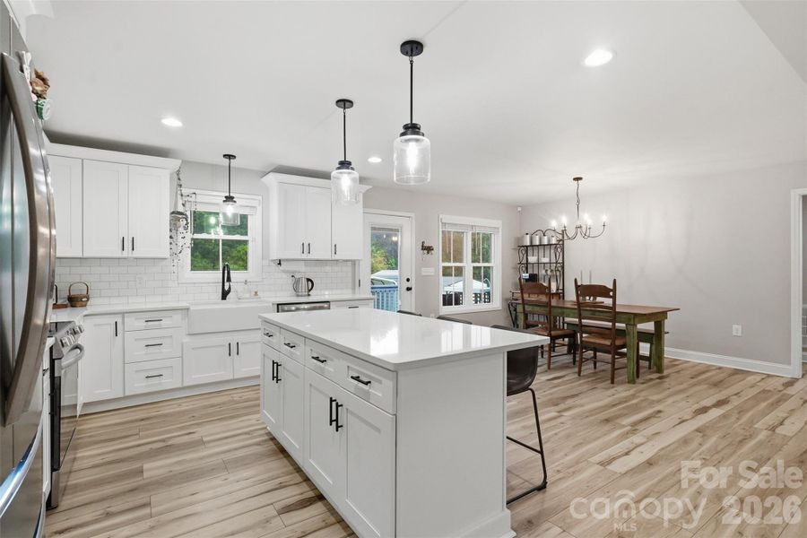Furnished interior view inside a new home in , Crouse (Image 25).