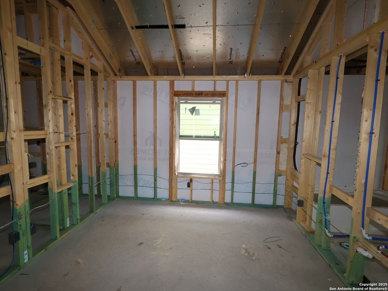 In-progress construction of a new home in Winding Brook, San Antonio, TX (Image 24).